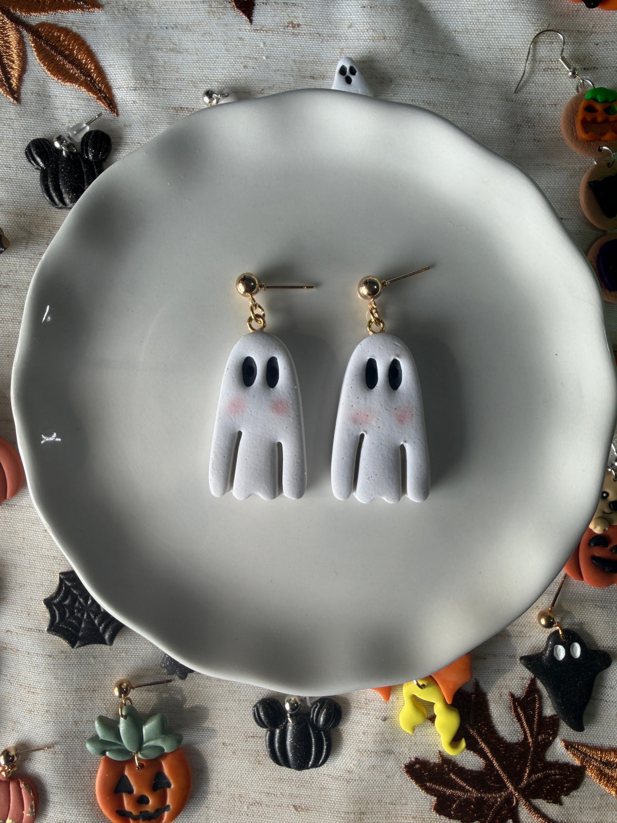 Bashful Ghost Dangles